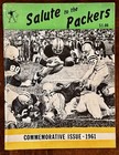     vintage 1961 Salute To The Green Bay Packers Commemorative Issue Yearbook    