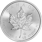 Canada Silver Maple Leaf  1 Oz   5 Random Date - 500 Bu Coin Sealed Monster Box