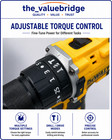 Dewalt Dcd805 20v Max Brushless Hammer Drill Impact Screwdriver