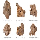 6-8 Inches Natural Dragon Stone 6 Pcs Aquarium Rocks For Aquascaping  Aquariu   