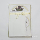 Rare  Vtg Pat Richter Noahs Ark Then It Rained Stationery Set 40 Sheet 26 Env