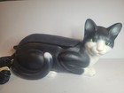 Vintage Kcl Technology Ltd  Tuxedo Cat Corded Telephone