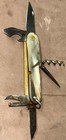 Vintage Pocket Knife Multi-tool 6 Functions Unknown Manufacturer - Help Id Logo
