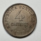 1919 Portugal 4 Centavos - Coin  c-099