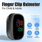 Finger Tip Pulse Oximeter Spo2 Oxygen Saturation Heart Blood Meter Rate Monitor