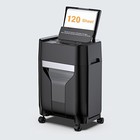 Boyuevi 120-sheet Auto Feed Paper Shredder 5 28gal 60min Non-stop For Homeoffice