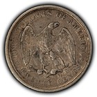 1875-s 20c Twenty Cent Piece - Original Xf - Sku-y6653