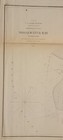 1853 B w Us Coast Survey Nautical Chart Map K No  2 Shoalwater Bay Washington