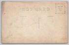 Rppc Family Victorian Home Antique Car Vintage Photo Postcard