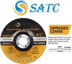 50 Pack - 4-1 2  X  045  X 7 8  Depressed Center Cut-off Wheel T27 Cutting Discs