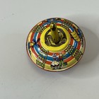 Tin Spinning Top Multicolor Dutch People Windmill Vintage Usa