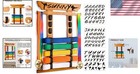 Karate Belt Display Rack With Medal Hanger