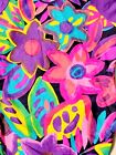 Shannon Miller Gk Vtg 90s Keyhole Floral Leotard Long Sleeve Purple Axs Adult Xs