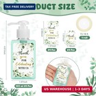 24 Sets Baby Shower Favors For Guests - Empty Clear Squeeze Lotion Bottles Thank