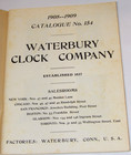 2 Vtg 1980s Reprint Waterbury Clock Co Catalogues  1891   1908-1909  Illustrated