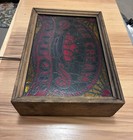 Ims Corporation Lighted Ice Cream Parlor Framed Sign Stained Glass Style 1975