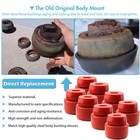 Body Mount Bushing Kit Fits For 1999-2014 Chevy Silverado   Sierra 1500 2500    