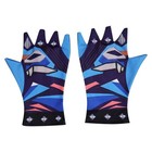 Yoru Cosplay Blue Gloves Prop Halloween Carnival Costume Accessories Party Adult