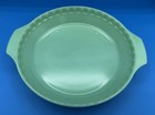 Vintage Jadeite Fire King 2000 Anchor Hocking 10 Inch Pie Plate