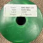 Solder Roll  125 Diameter  Grade Sac 0307 5 Lbs Spool Opened 5lbs  9oz Total Wt