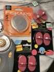 20 Piece Scrapbooking Supplies Fiskars Olfa Ribbon Blades More
