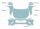 2022-2024 Toyota Highlander Pre-cut Ppf Full Front Paint Protection Film Kit