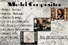 Digital Sandwich Layered Model Senior Composites Post Cards Photo Backgrounds 1m