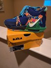 Nike Lebron Witness Vii Se Gs Size 6y Burgundy teal crimson