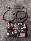Dooney   Bourke Disney 2017 Woodland Winter Christmas Crossbody Wallet Nwot