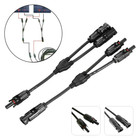 Solar Panel Y Branch Cable Connection Waterproof Adapter Connector Extension Usa