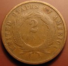 1868 Two Cent Piece