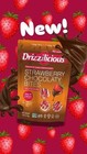 Drizzilicious Strawberry Chocolate Mini Rice Cakes Vegan Gluten Free Snacks 4oz