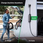 Level 1 2 Electric Vehicle Charger  32amp  110v-240v  25ft Cable With Bag  J1772