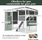 Extra Large Chicken Coop W  Run  Wood Chicken House W  Nesting Boxes   Roost Bar