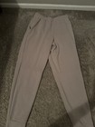 Nike Dri-fit Men s Beige Jogger Pants Size S Regular Fit Athleisure
