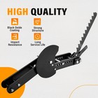 Steel Black Oxide Coating Manual Pipe And Tube Bender Ratcheting Style