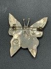 Vintage Sterling Silver Mexico Adeline Butterfly Brooch Pin 5 5 G Z10