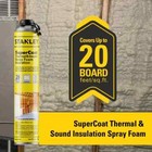 Stanley Supercoat Thermal Sound Foam Kit 27 1oz     Closed Cell  12 Pack Set