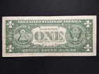 1957 Series United States One Dollar Blue Seal Silver Certificate   Circulated
