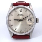 Vintage 1966 Rolex Oysterdate Precision 6466 30mm Steel Watch W  Original Box