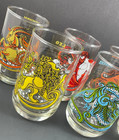 1976 Arby s Zodiac Drinking Glass Set Of 9 Birth Sign Astrology Vintage Retro