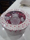 Disney Princesses 1 Pink Teapot 2 Tea Cups And 2 Saucers Ceramic  nib 