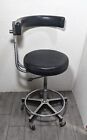 Vintage Dentsply Usa F f Koenigkramer Adjustable Dental Stool Dentist Exam Chair
