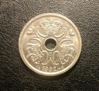 1992 Denmark One Krone Coin