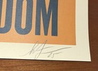 Shepard Fairey Offset Poster Signed Fall Of Freedom 2025 Obey Giant