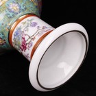 Chinese Famille Rose Porcelain Qing Qianlong Flowers Birds Pattern Vase 10 2 