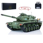 Tongde 1 16 Tank M60a3 Usa Rc Tank Model W bb Shoting Infrared Battle   Smoke