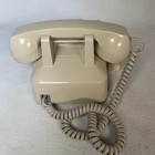 Cortelco Push Button Touch Tone Desk Phone Telephone Beige Tested Works 250044