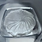 Vintage Indiana Glass Lily Pons Clear Bread Or Salad Plate Depression Era