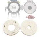 2pcs Grinding Sheets Discs For Electric Grain Mill Dry wet Grinder Machine New